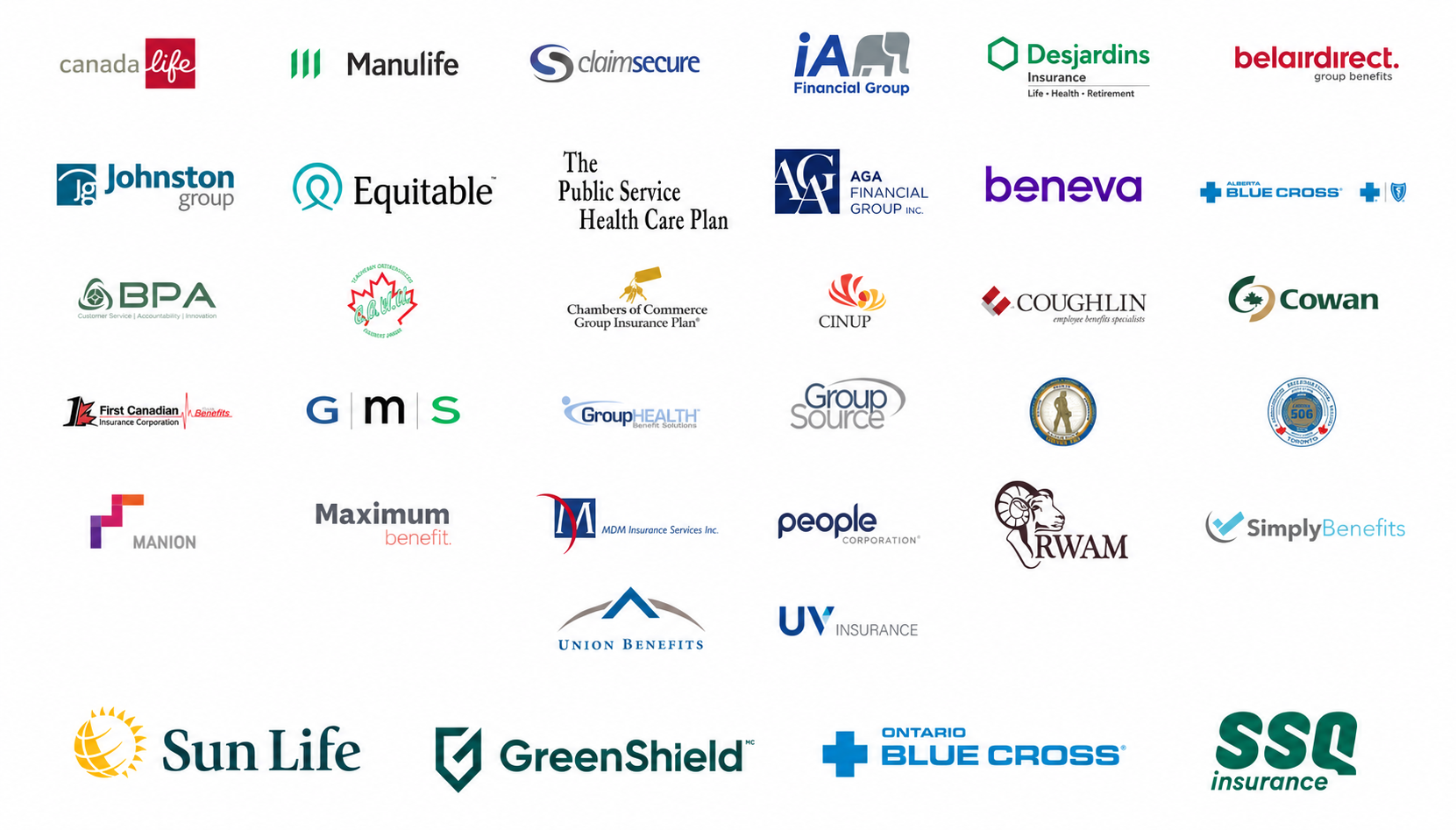 Insurance providers we offer direct billing through